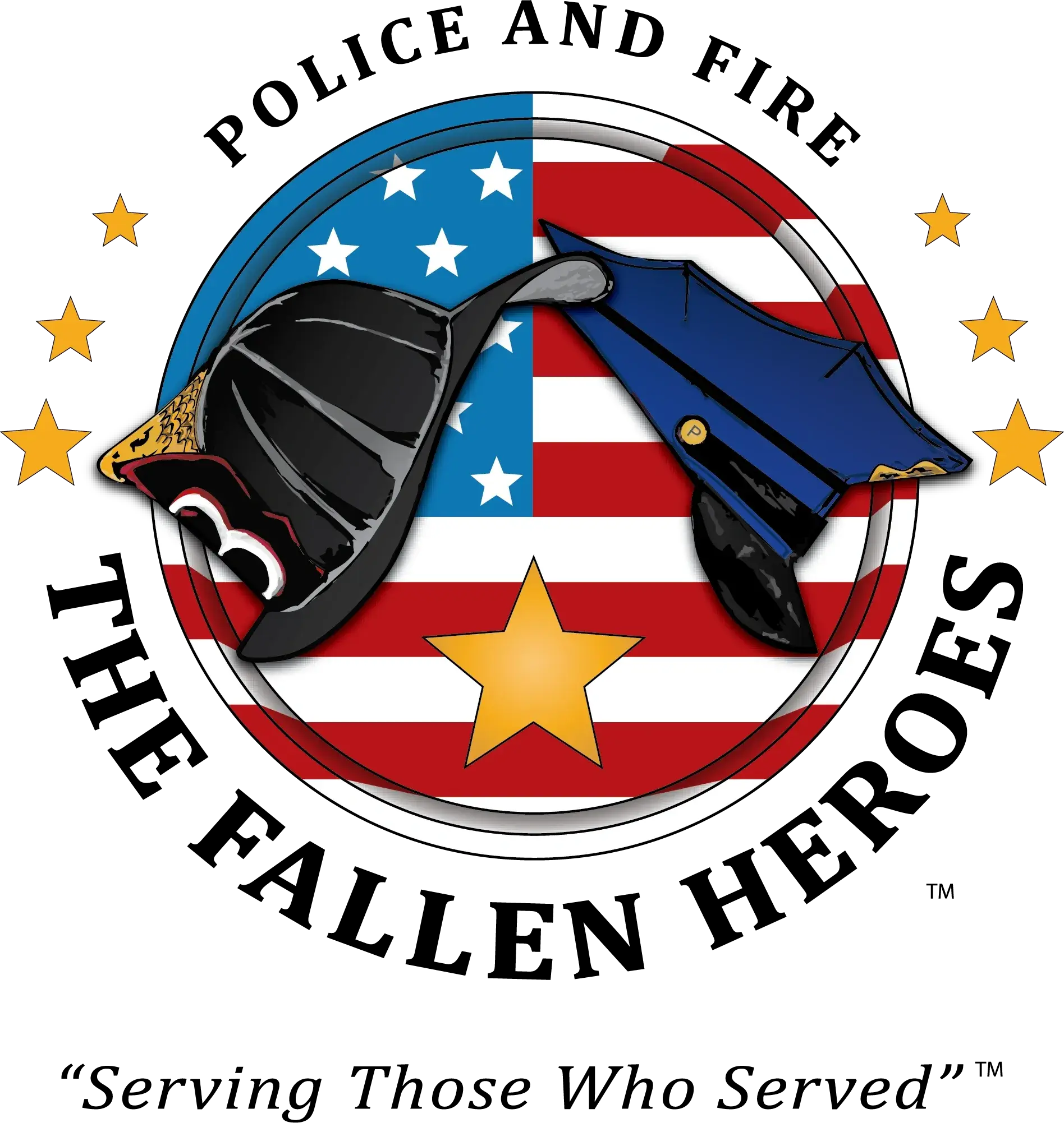 Police and Fire: The Fallen Heroes Logo